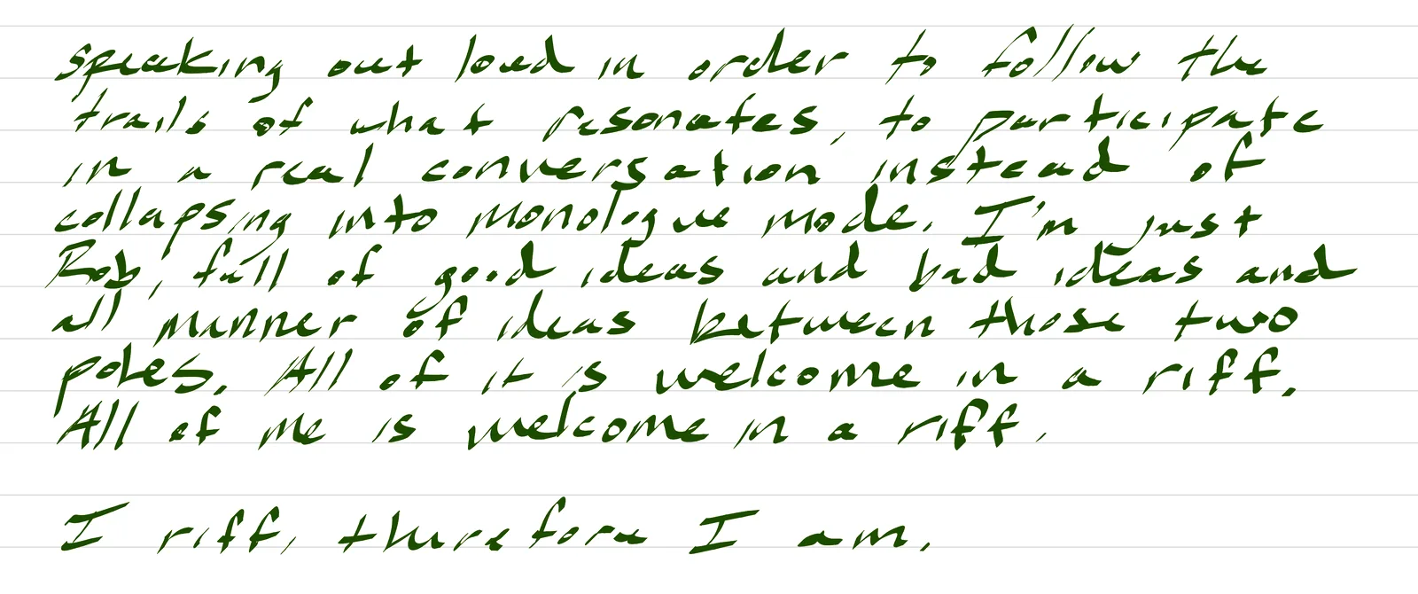 Handwritten page 2 of 2
